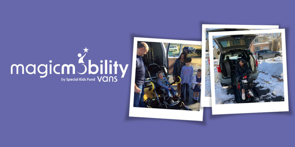 disabled children in wheelchair accessible vans