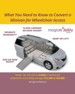 What you need to know to Convert a MiniVan for Wheelchair Access
